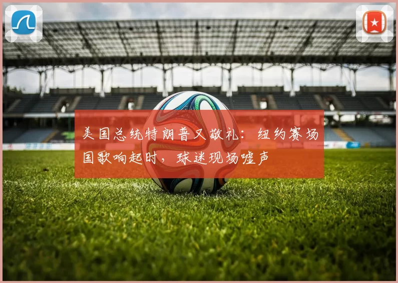 美国总统特朗普又敬礼:纽约赛场国歌响起时,球迷现场嘘声
